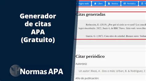 generador para citar en apa|Gerador de citação APA